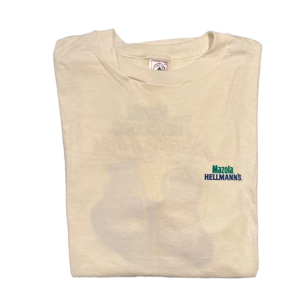 Vintage 1990s Hellmans Mayo T shirt XL - Picture 2 of 2